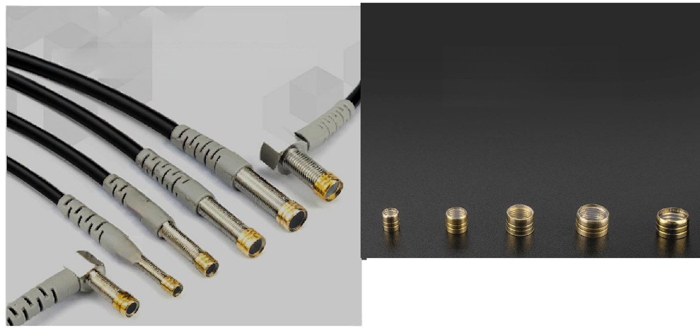 SIMER photoelectric sensor probes and precision lens sets